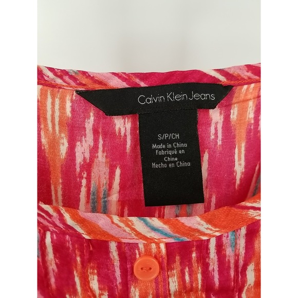 Calvin Klein Jeans Womens Small Spaghetti Strap‎ Tank Top - Picture 4 of 6